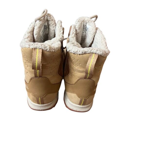 Merrell Womens Size 8 Antora Mid Tobacco Waterproof Insulated Sneaker Snow Boots - Picture 5 of 9